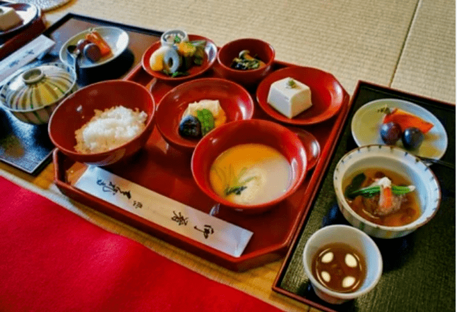 Japanese diet small portion