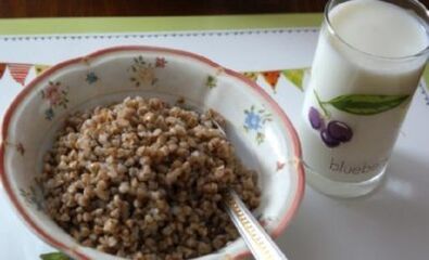 Kefir-grass diet