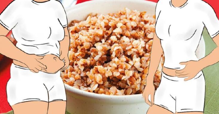Slimming on a type of grain crepe