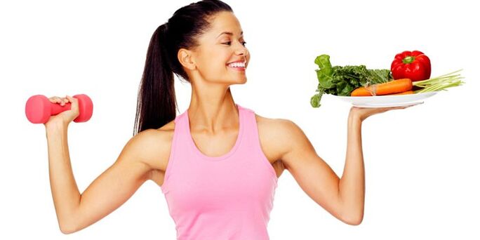 Healthy eating and exercise for weight loss in a month