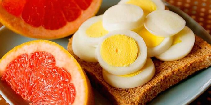 Sour and Boiled Eggs for Maggi Diet