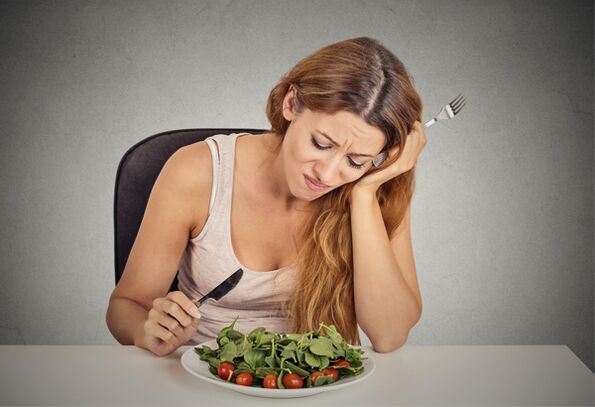 girl eating greens on the mediterranean diet