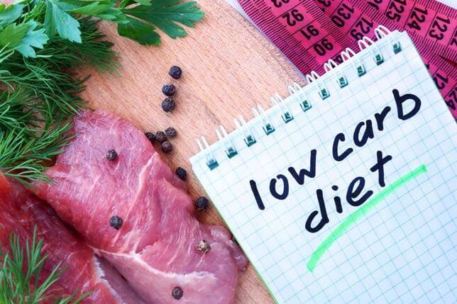 Low-carbohydrate diet - an effective way to lose weight with a varied menu